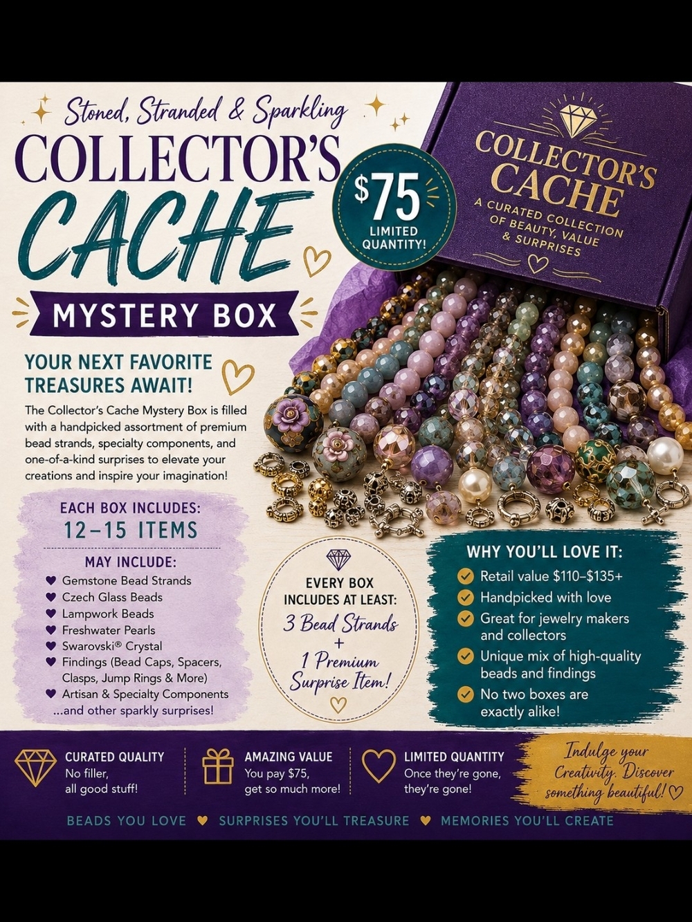 💎 Collector's Cache Mystery Box – 12 to 15 Items